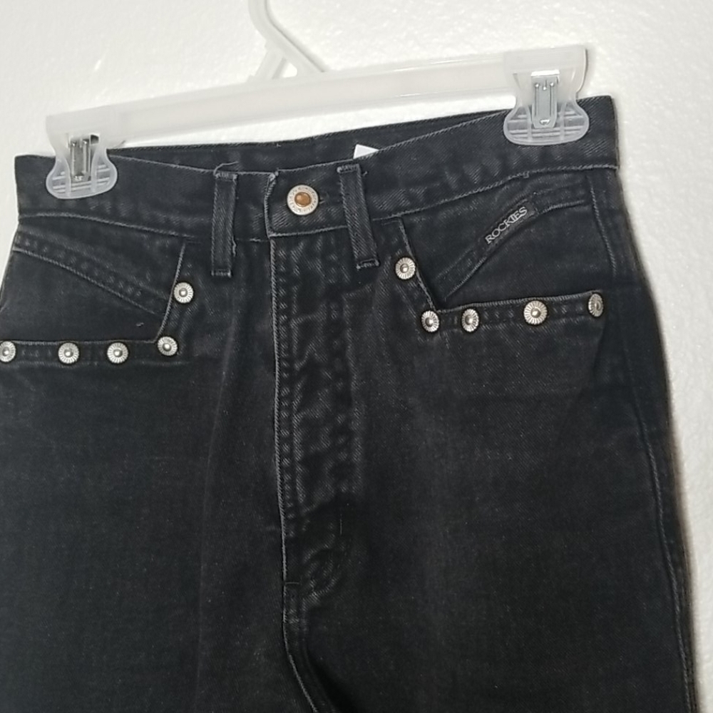 Vintage 90s Rockies Stud High Rise‎ Mom Jean 7/8 XL